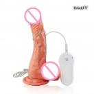 Реалистичный дилдо с вибрацией и пультом управления, 8 дюймов photo 3