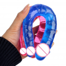 Двойной фаллоимитатор гелевый photo 6