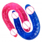 Двойной фаллоимитатор гелевый photo 3