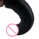 Реалистичный фаллоимитатор на присоске, цвет черный, 17.5 х 3.5 см photo 5