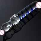 Фаллоимитатор стеклянный с 2 головками photo 1