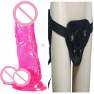 Пенис с ремнем (200 на 40 мм) photo 2