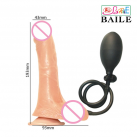 Надувний реалістичний фалоімітатор, 19.3 х 4.3 см photo 1