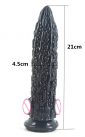 Фаллоимитатор большой. Силикон. Черный. photo 4