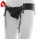 Трусики с низкой посадкой. Кожа. Со шнуровкой. photo 4