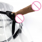 Страпон C3-12 на ремешках с большим реалистичным фаллосом photo 3