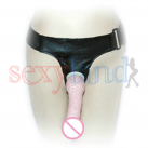 Эластичный страпон на ремнях Baile  photo 6