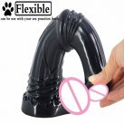 Огромный фаллоимитатор Artificia, цвета черный, фиолетовый, золотой photo 1