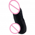 Фаллоимитатор. Реалистичный. Силикон. Черный. photo 1