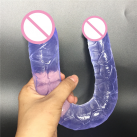 Двойной реалистичный фаллоимитатор, 38 см photo 3