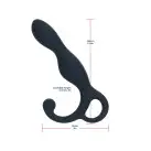 Масажер простати Lux Active LX1 Anal Trainer 5.75″, Dark Blue, віброкуля в комплекті photo 3