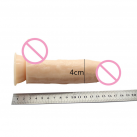 Реалистичный фаллоимитатор TD-010, 19х4 см photo 1