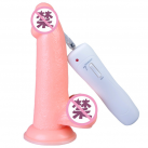 Фаллоимитатор реалистичный с вибрацией и дистанционным пультом LYG  photo 2