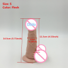 Большой Реалистичным Фаллоимитатор Водонепроницаемый photo 5