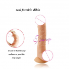 Реалистичный большой фаллоимитатор из мягкого силикона, 8.5 дюймов photo 2