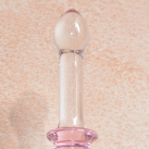 Фаллоимитатор стеклянный + анальная пробка photo 6