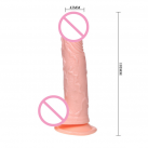 Надувний реалістичний фалоімітатор BAILE з насосом photo 1