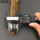 Фаллоимитатор стелянный анальный ZCZ photo 4