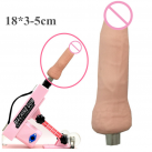 Фаллоимитатор реалистичный автоматический Thrusting Sex Machine, 18*3-5 см  photo 2