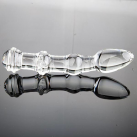 Фаллоимитатор стеклянный двойной photo 4