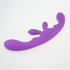 Силиконовый двусторонний фаллоимитатор photo 4