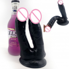 Фалоімітатор реалістичний подвійний на присосці photo 2