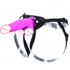 Страпон на ремнях, 25*6 см  photo 5