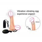 Фалоімітатор. Реалістичний. Силікон. На присоску. Вібраційний. photo 1