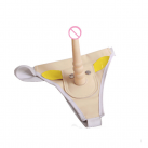 Розовый страпон с гибким фаллосом photo 1