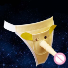 Розовый страпон с гибким фаллосом photo 4