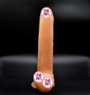 Реалистичный Изогнутый Фаллоимитатор, 31 см photo 2