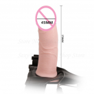 Страпон Baile Hollow с реалистичным фаллосом и вибрацией photo 6