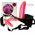 Двойной страпон JZM с вибрацией из силикона photo 3