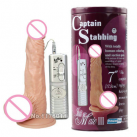 Реалистичный большой вибратор из мягкого силикона photo 1