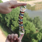 Фаллоимитатор анальный стеклянный с 2 головками Pyrex photo 4