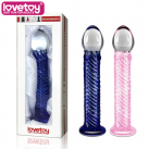 Стеклянный фаллоимитатор Lovetoy GS07 photo 2