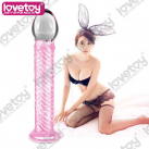 Стеклянный фаллоимитатор Lovetoy GS07 photo 3