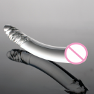 Фалоімітатор. Скло. 21,5 х3 см. photo 1