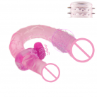 Двойной фаллоимитатор из мягкого силикона, 30 см photo 2