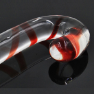 Фаллоимитатор стеклянный с 2 головками, 9 дюймов photo 3