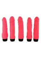 Вібратор латексний, 18x4 см, 1шт photo 1