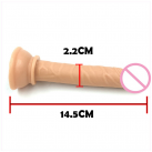 Фаллоимитатор. Реалистичный. Силикон. На присоске. photo 6