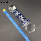 Скляний фалоімітатор ZCZ WQ163 photo 3