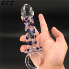 Скляний фалоімітатор ZCZ WQ163 photo 6