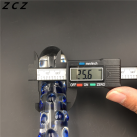 Скляний фалоімітатор ZCZ WQ163 photo 5