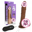 Фаллоимитатор реалистичный с вибрацией на присоске LYG photo 1