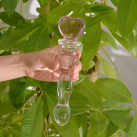 Стеклянный фаллоимитатор для женщин, 8.27 дюймов photo 2