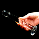 Фалоімітатор скляний анальний photo 1