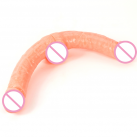 Фалоімітатор подвійний реалістичний з вібрацією photo 3