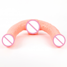 Фалоімітатор подвійний реалістичний з вібрацією photo 2